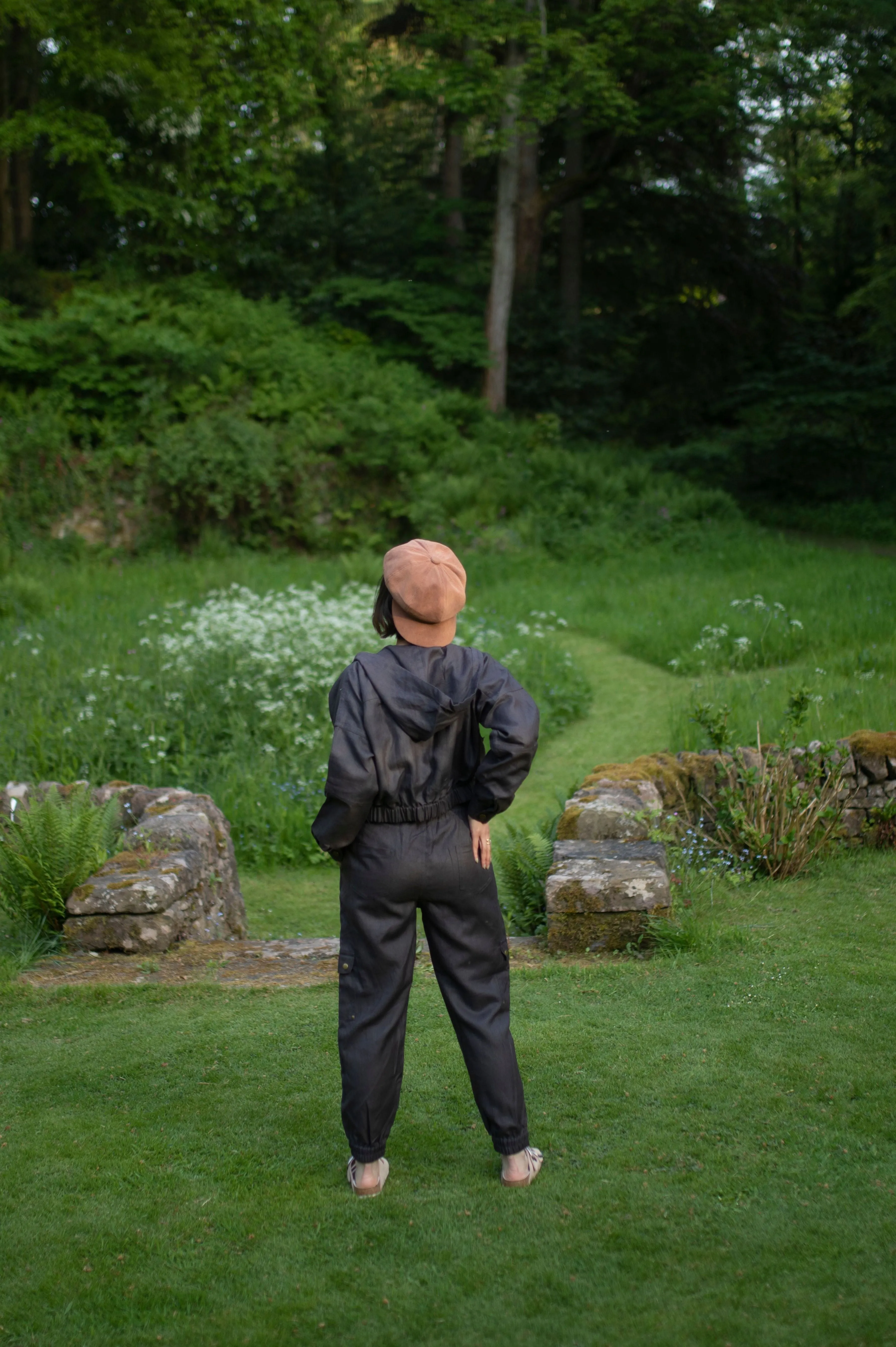 The Terra Tribe Charcoal Seoul Oversized Jacket