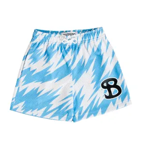 THUNDERBOLT YOUTH SHORTS - BLUE BOLT