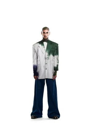 Tie dye blazer