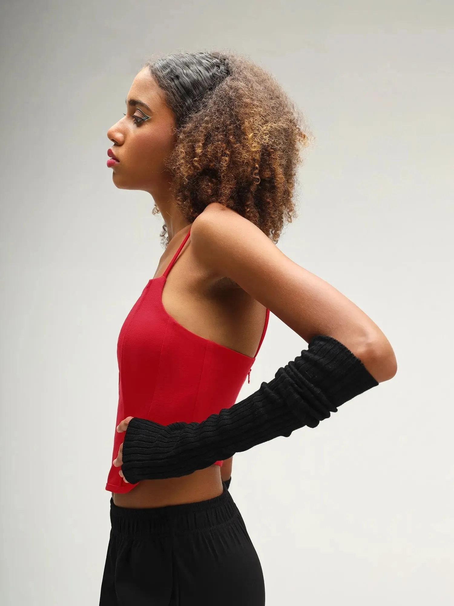Tokyo Red Corset Top