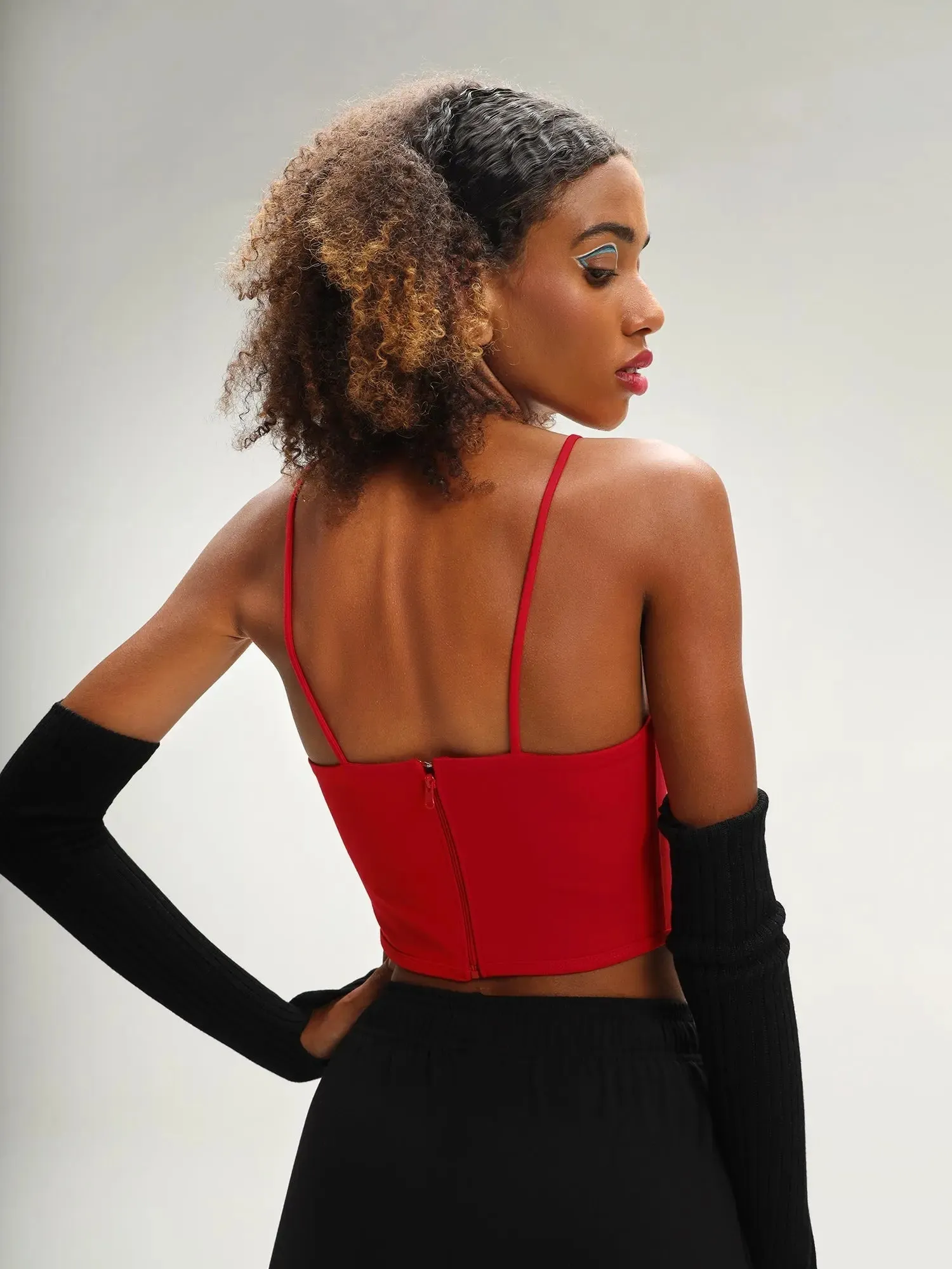 Tokyo Red Corset Top