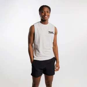 TWL - MEN'S EVERYDAY MUSCLE TANK - ICON - WHITE