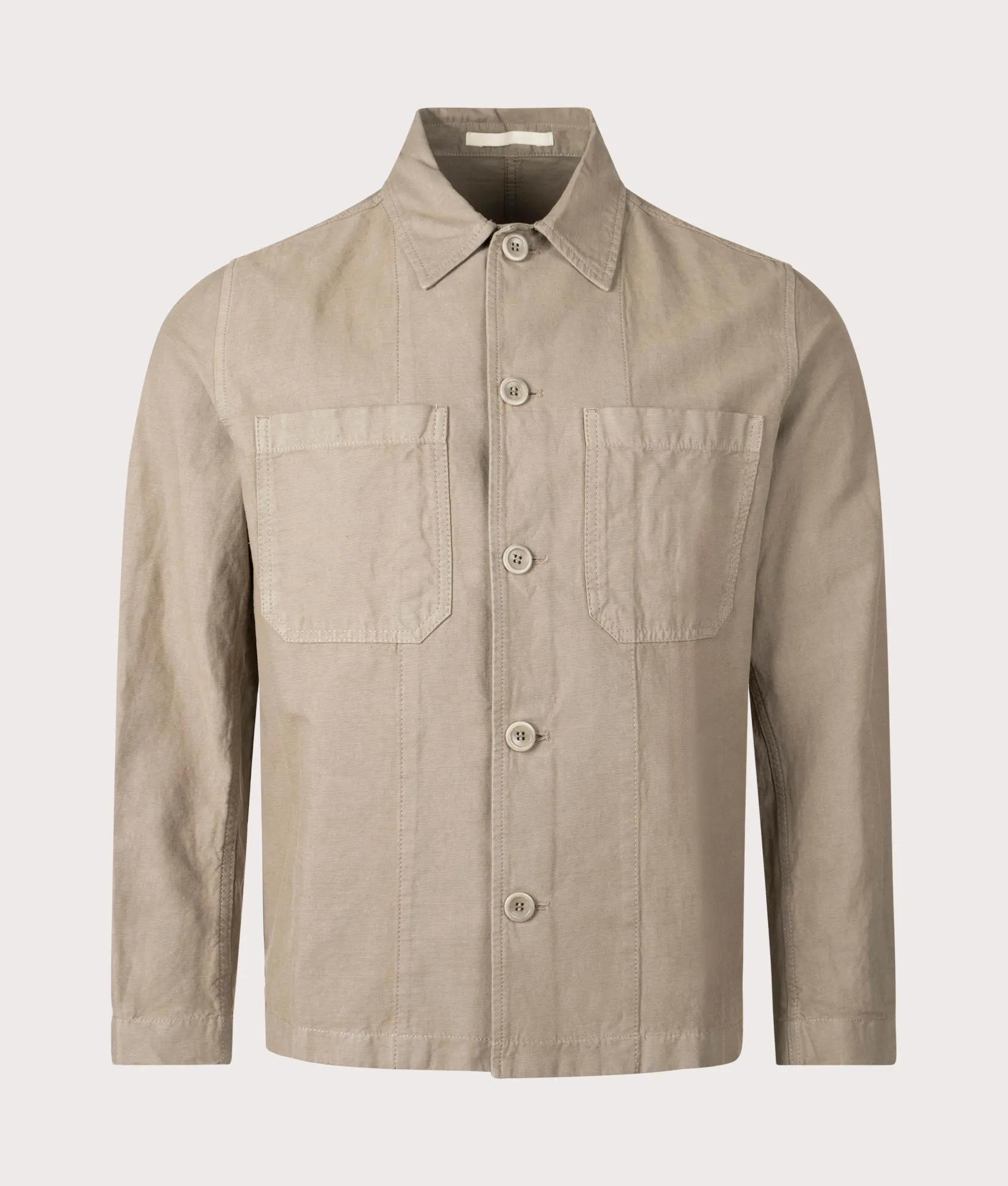 Tyge Cotton Linen Overshirt