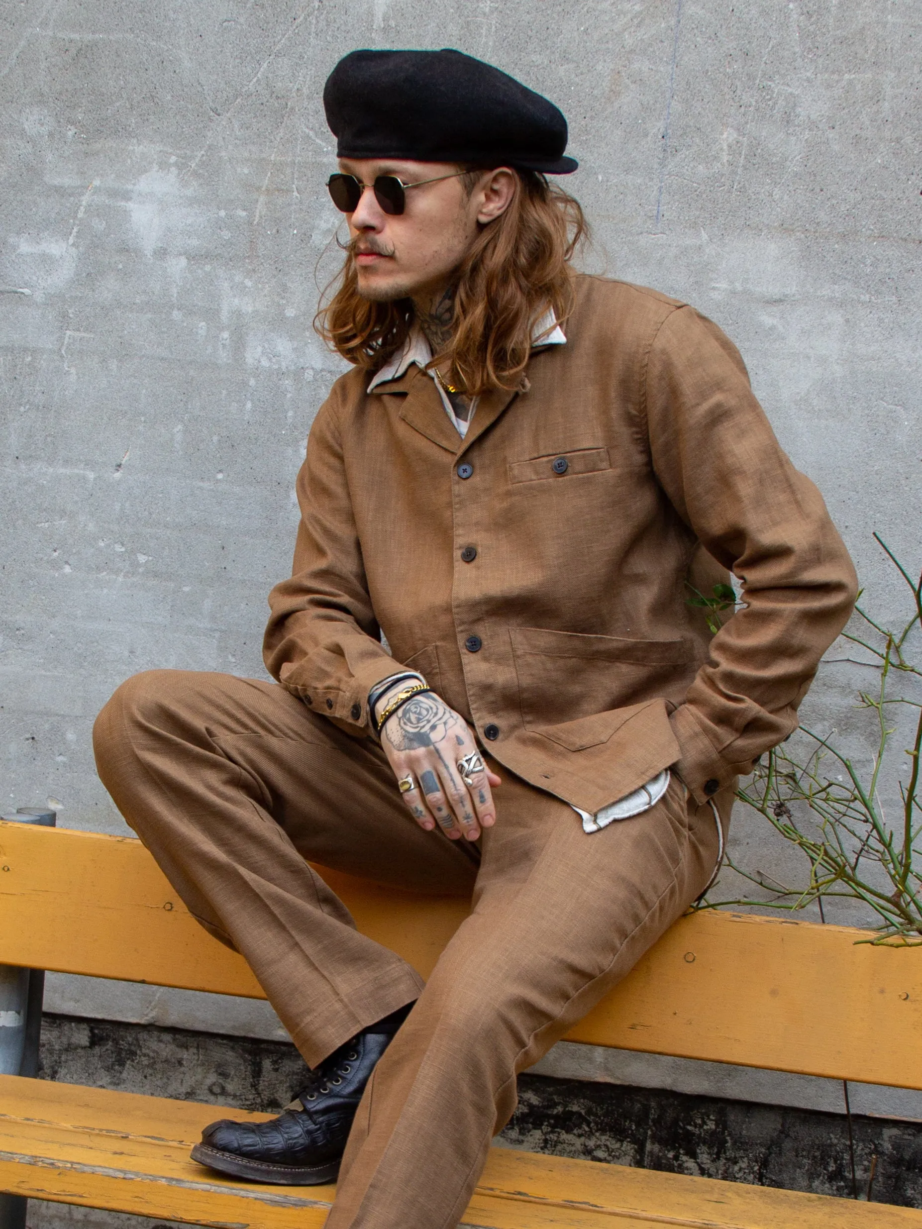 Uncle Bright, Taboo Linen, Nut Brown