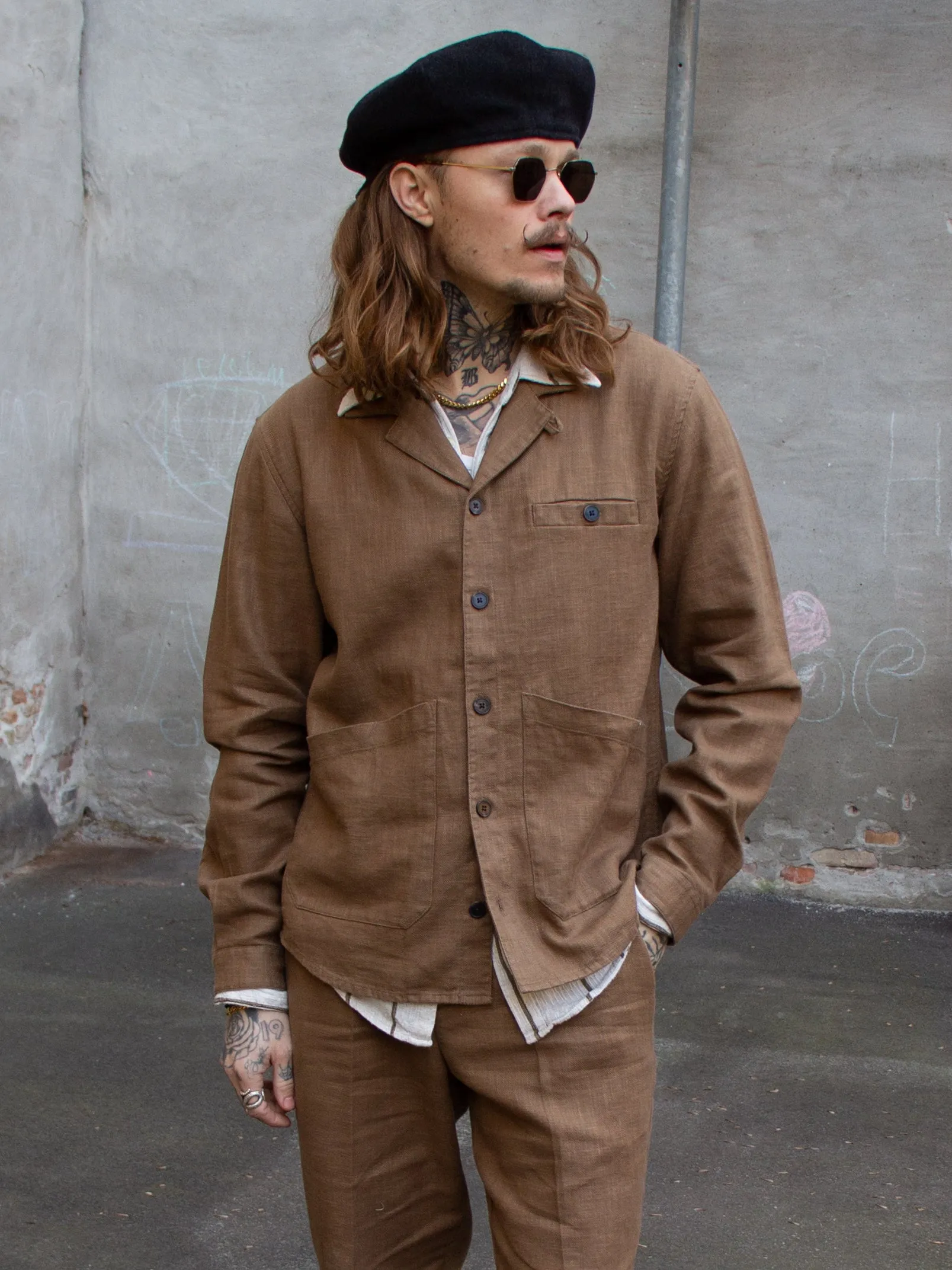 Uncle Bright, Taboo Linen, Nut Brown