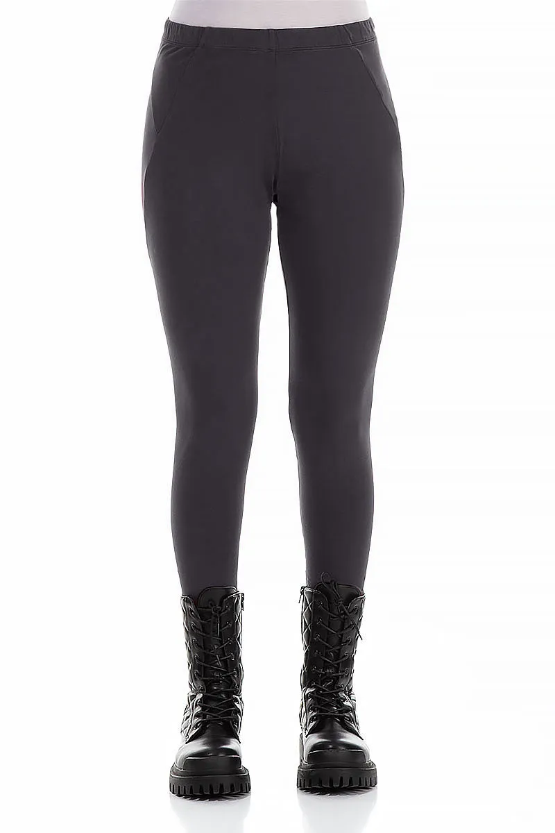 Vintage Violet Cotton Leggings