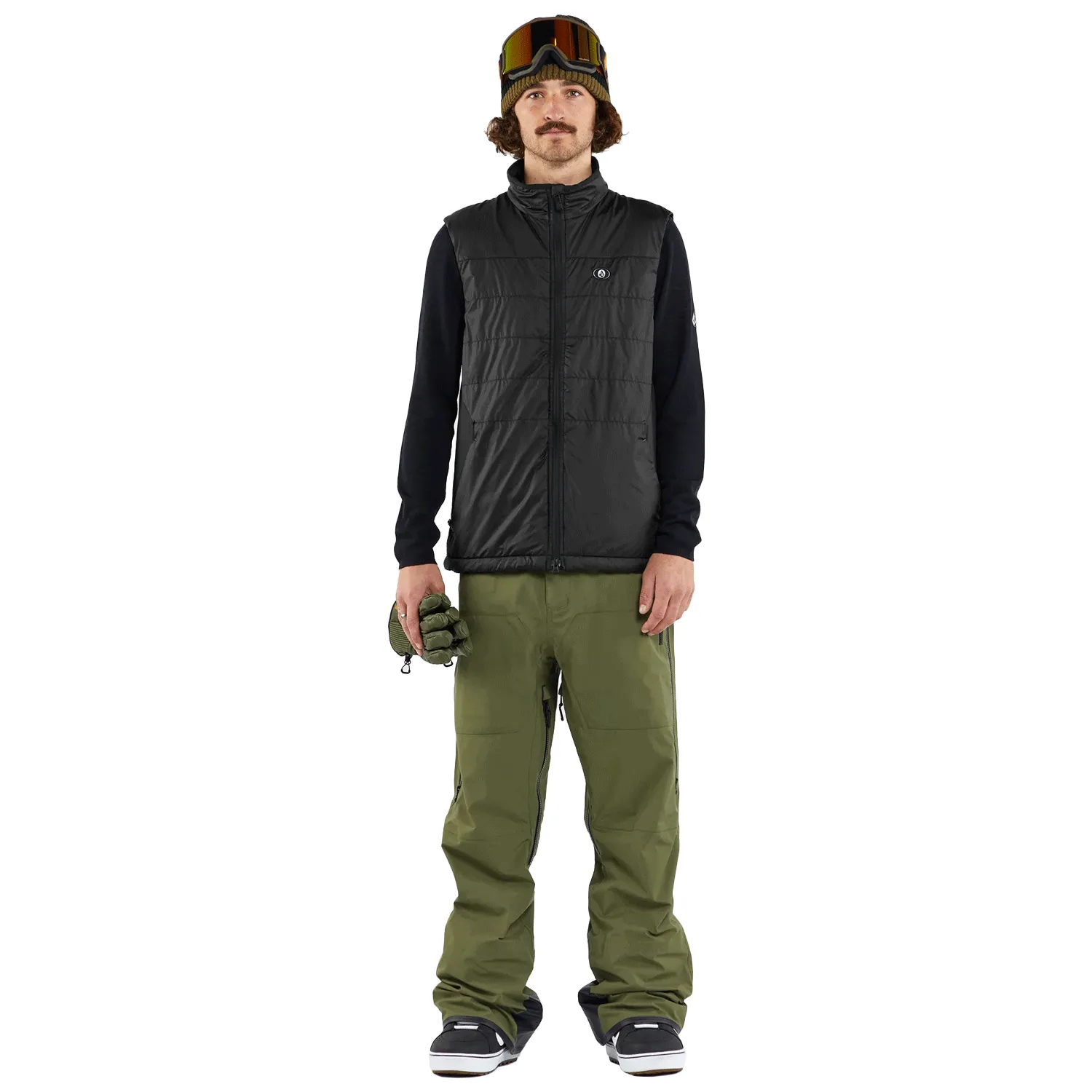 Volcom Men's Guide Gore-tex Pant 2024 Military