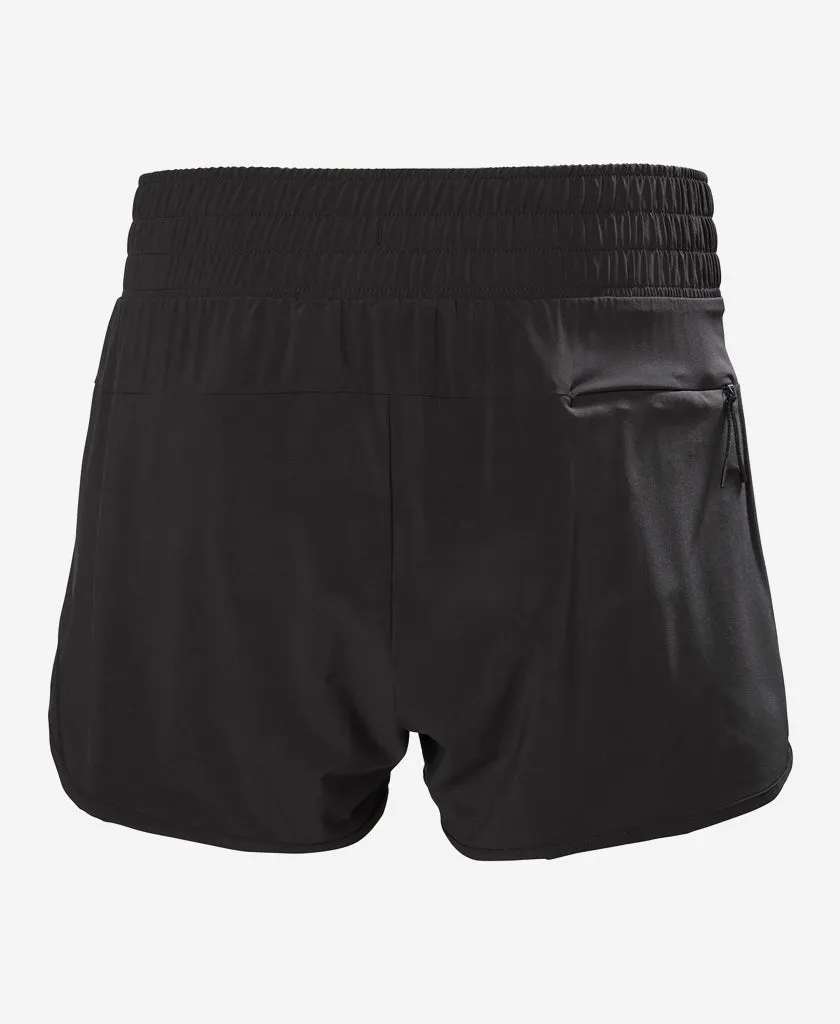 W TECH TRAIL SHORTS, Black