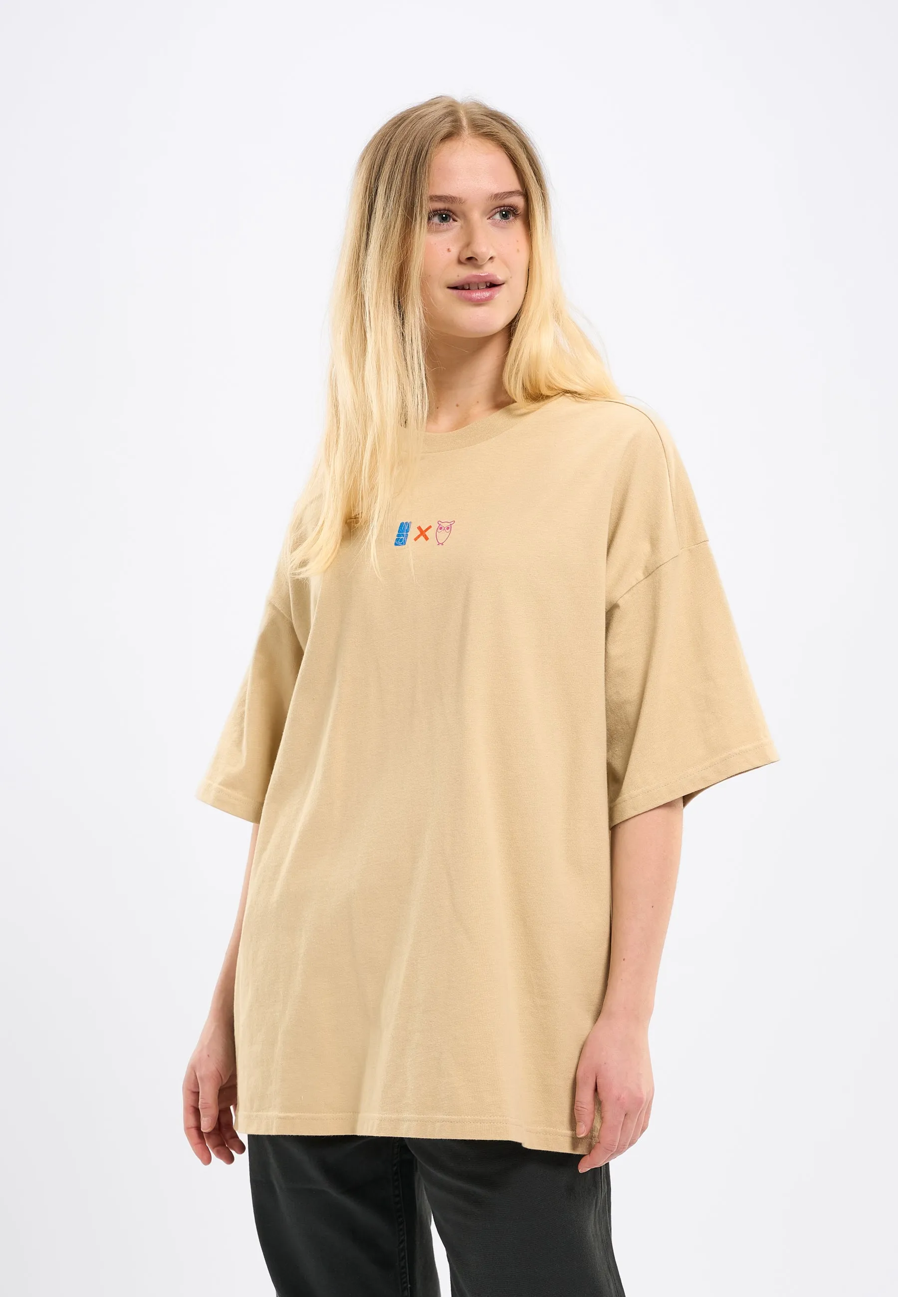 WATERAID big logo oversize t-shirt - Safari