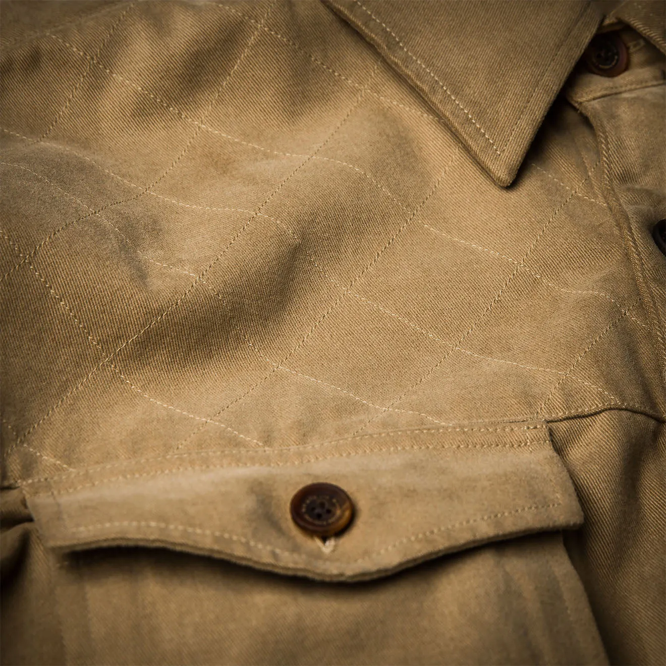 Westley Richards The Expedition Safari Shirt Brushed Sand