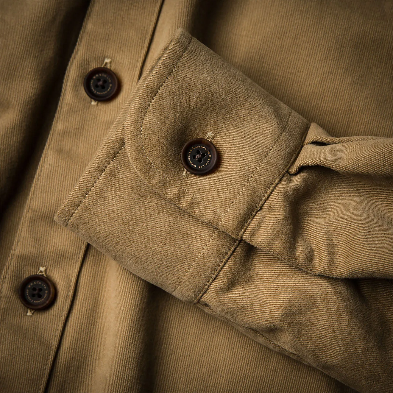 Westley Richards The Expedition Safari Shirt Brushed Sand