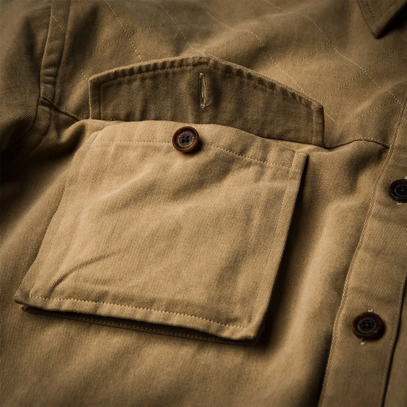 Westley Richards The Expedition Safari Shirt Brushed Sand