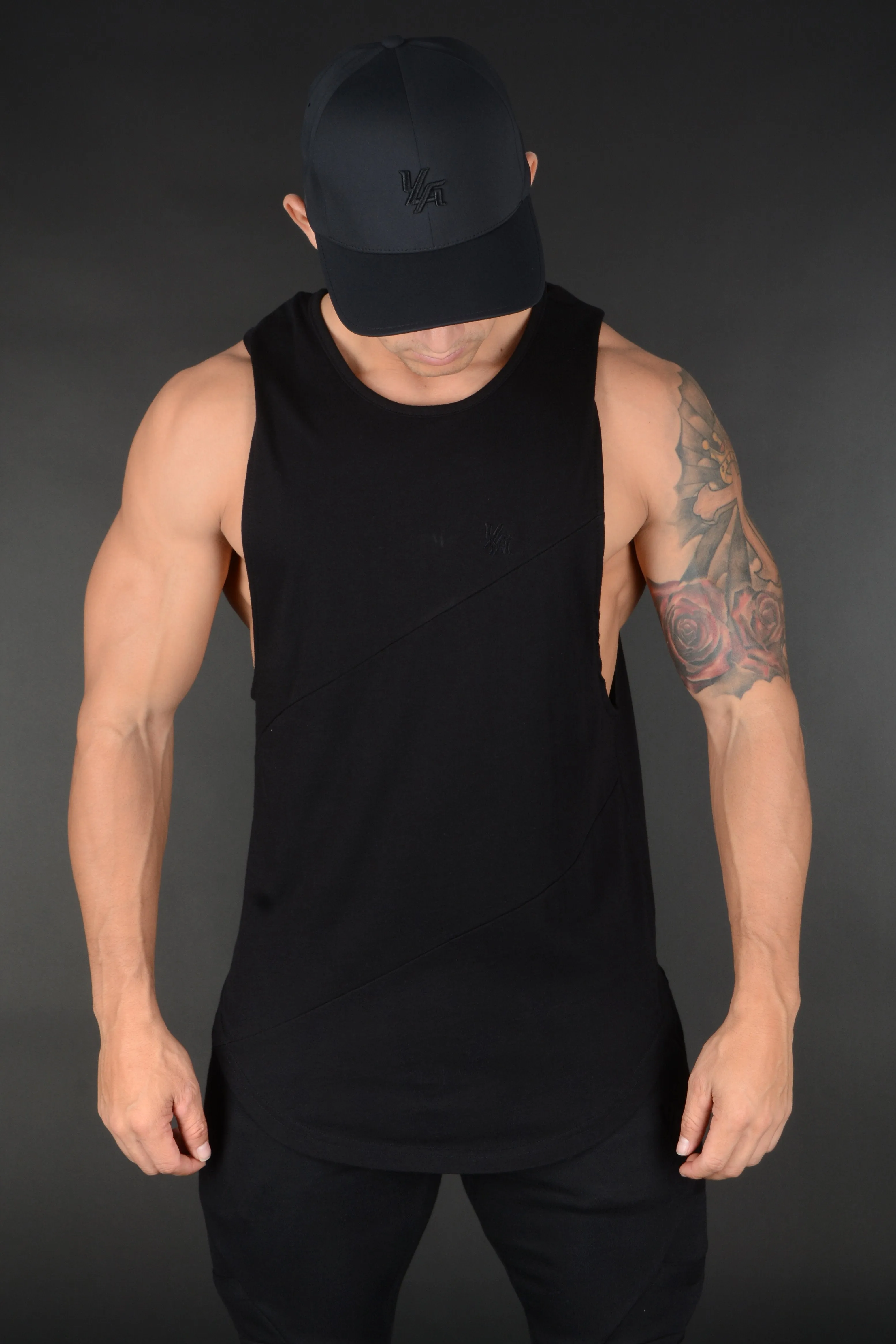 YoungLA Elongated Muscle Cut-Off Bodybuilding Tanks 306