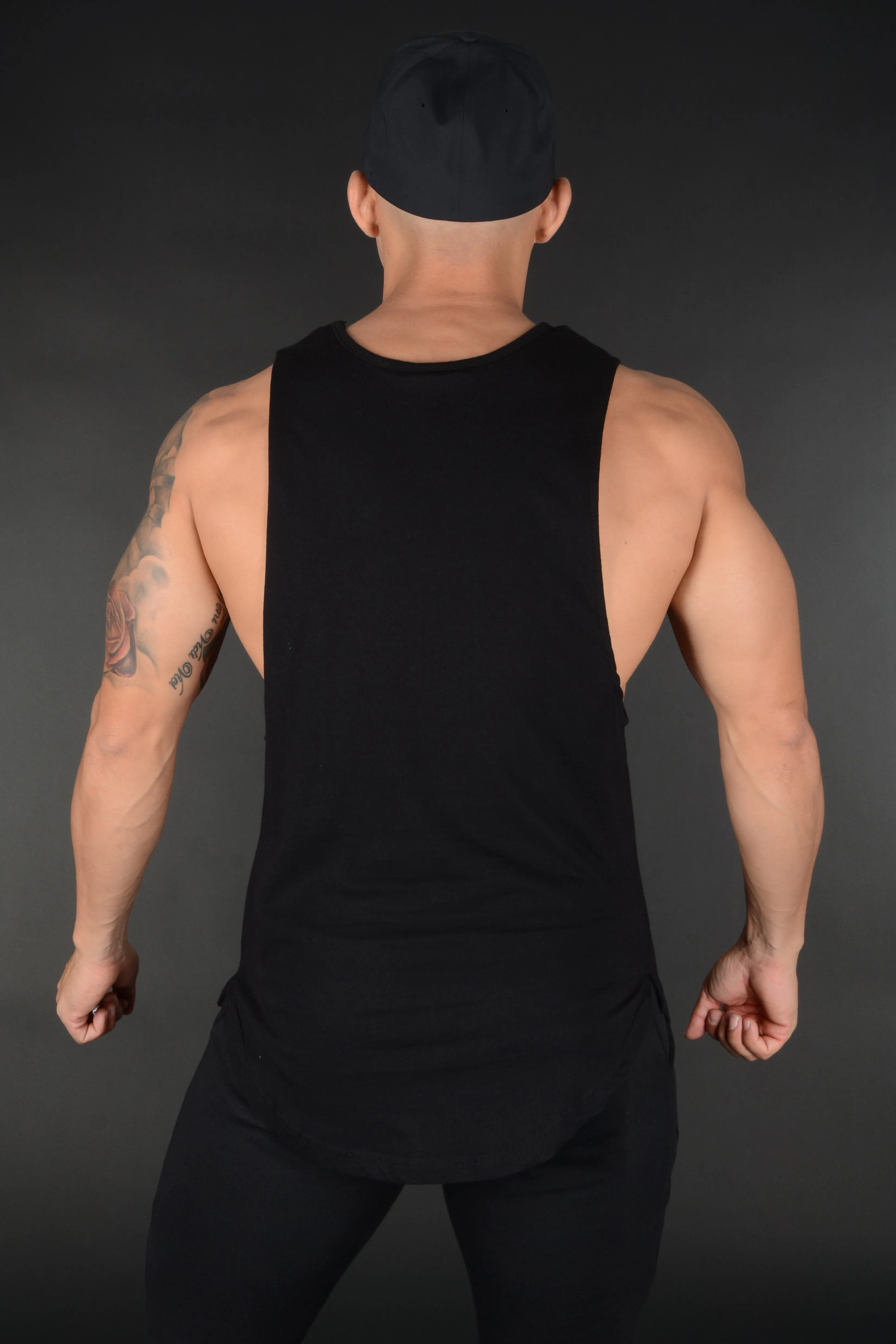 YoungLA Elongated Muscle Cut-Off Bodybuilding Tanks 306