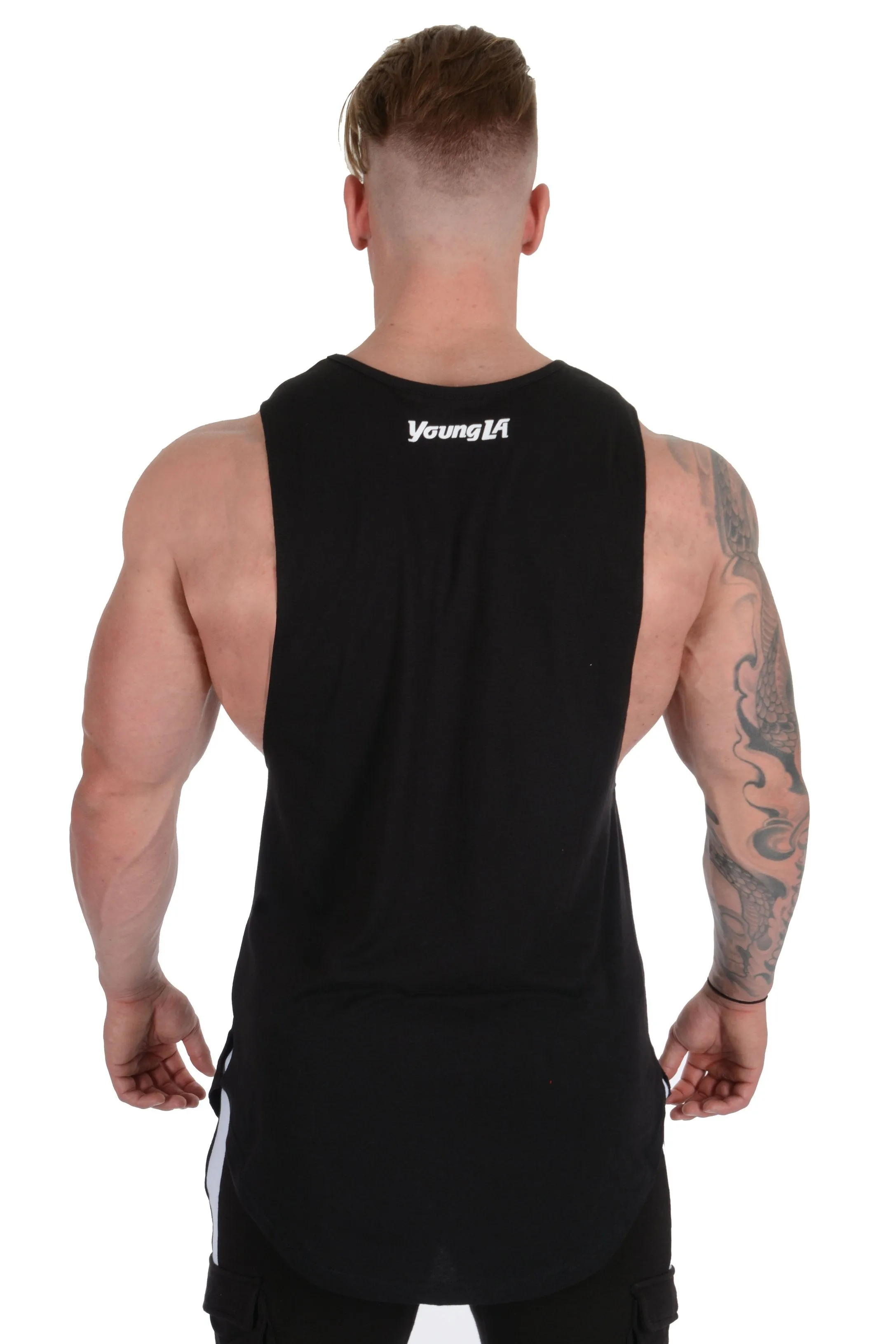 YoungLA Elongated Muscle Cut-Off Bodybuilding Tanks 306